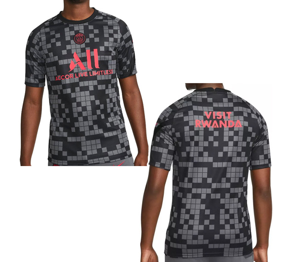 Męska Koszulka PSG Pre-Match Training 2021/22 DB7626-015 XL Multikolor