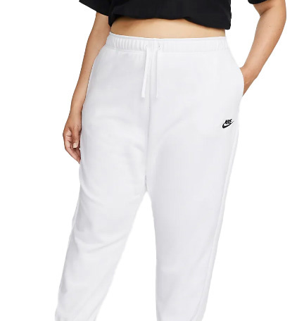 Damskie Spodnie Nike DV5085-100 Białe 2X Plus Size
