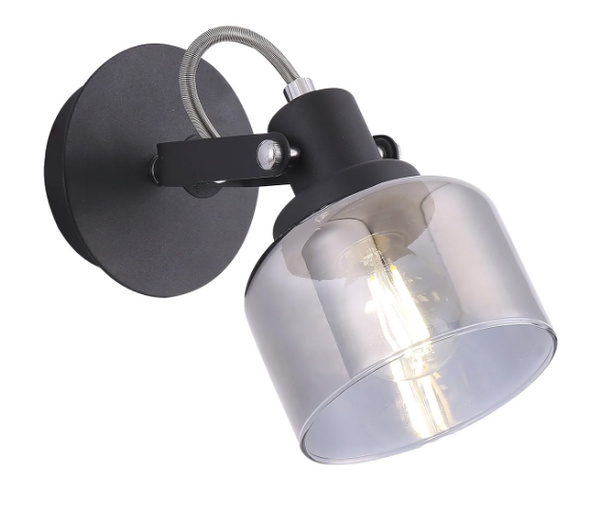 Kinkiet Maytoni Spot Loft Czarny Chrom T003CW-01B