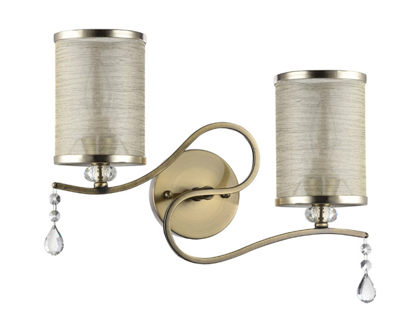 Kinkiet Maytoni Faust Brązowy Antyk 2xE14 H005WL-02BZ