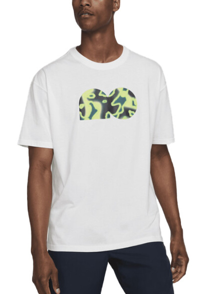 Nike Koszulka Tenisowa Biała - Męska - Court Naomi Osaka- DQ0610-100 - T-shirt - Rozmiar M
