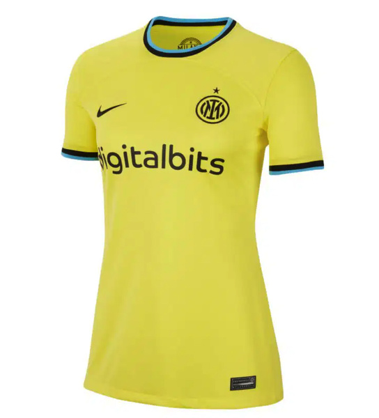 Koszulka Damska Nike Inter Mediolan 2022/23 Żółta XS DN2731-715