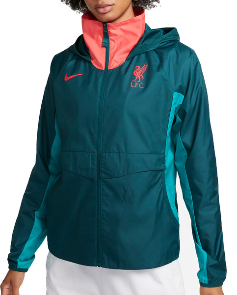 Kurtka Damska Nike Liverpool F.C. Wiatrówka Niebieska M DM3001-375