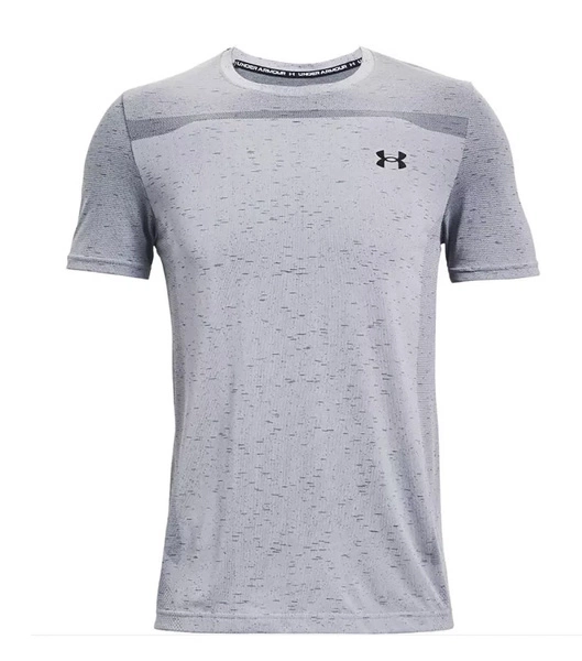 Szara Męska Koszulka Under Armour HeatGear 1361131-011 L