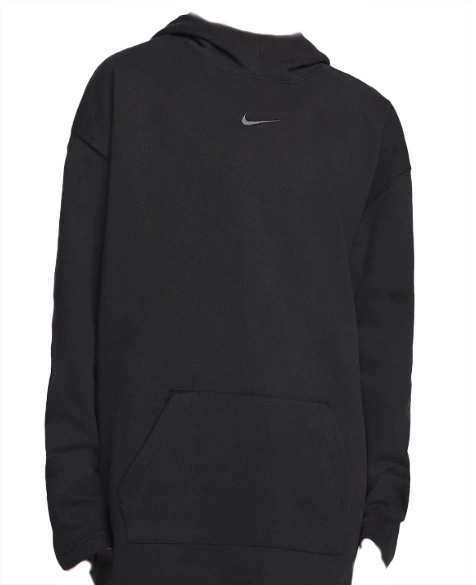 Czarna Bluza Damska Nike DR7844010 M Loose Fit Komin