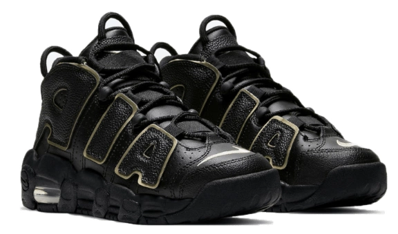 Sneakersy Air More Uptempo GS Czarne DD3038-001 r. 36,5