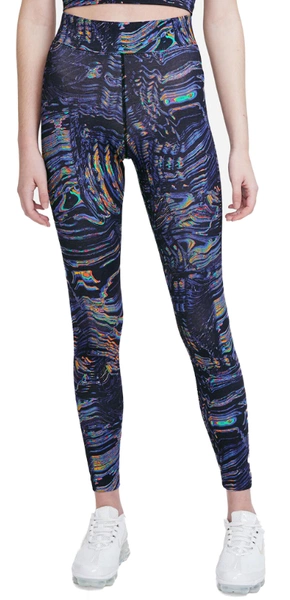 Multikolorowe legginsy Nike High Waisted Dance S DJ4130-010