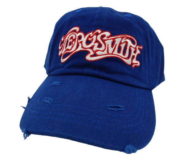 Niebieska Czapka Aerosmith HDF85823ST z Haftowanym Logo