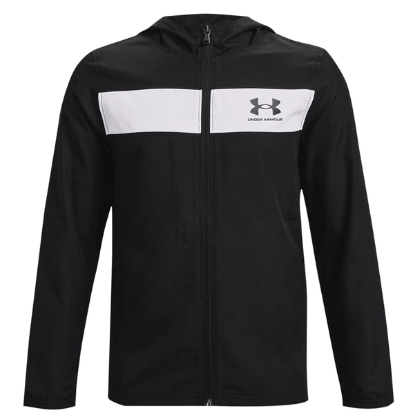 Czarna Kurtka Męska Under Armour Windbreaker 1361621001 L