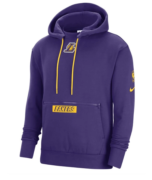 Męska Bluza Nike NBA Los Angeles Lakers Luźna Ciepła DN4706-504 S