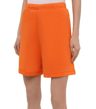 Calvin Klein Spodenki Damskie - Joggery - Pomarańczowe - Rozmiar XL - K10K108245SBD