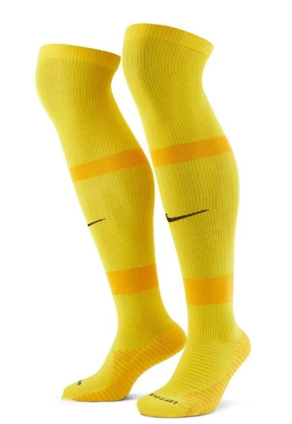 Żółte Getry Piłkarskie Nike CV1956-719 MatchFit S 34-38 