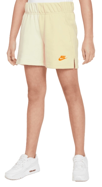 Żółte Spodenki Dziewczęce Nike Sportswear XL DJ4016-113