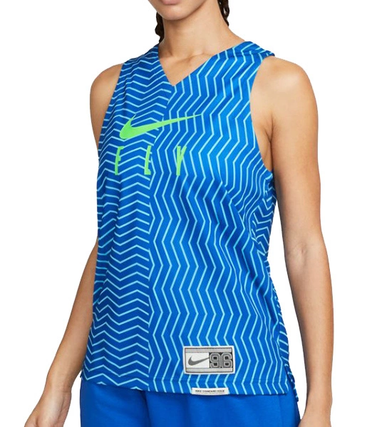 Top Nike Niebieski Koszykówka Fly 1996 Dri-FIT DX0551-480 XS