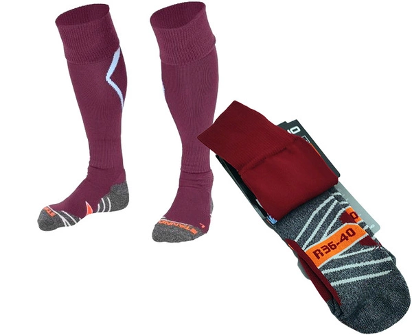 Bordowe Getry Piłkarskie Stanno Forza 36-40