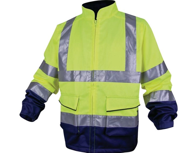 Kurtka Odblaskowa XL Żółta Klasa 2