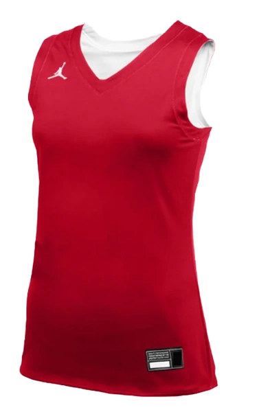 Czerwono-biały dwustronny top Nike Air Jordan L Dri-FIT AT0536-658