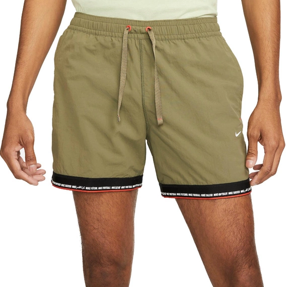 Zielone Męskie Spodenki Nike F.C. Tribuna Woven DH9678222 XS