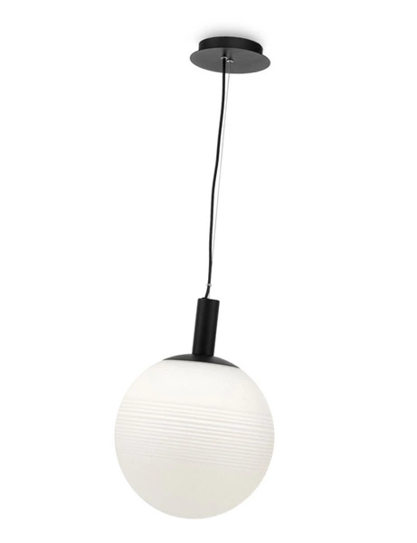 Nowoczesna Lampa Wisząca Maytoni Biały Klosz P061PL-01W