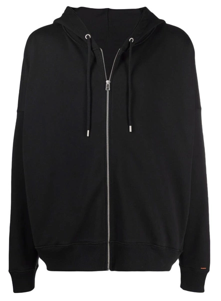 Calvin Klein Bluza Z Kapturem - Rozpinana - Czarna - Rozmiar L - Hoodie Unisex - K10K108251BEH