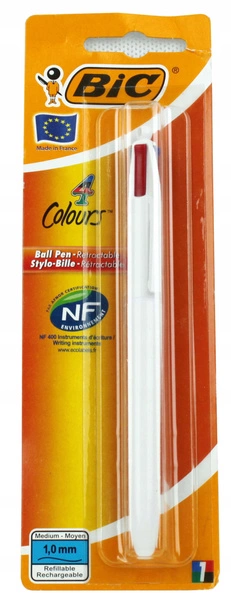 Długopis BIC 4w1 4 Kolory 1 mm Automatyczny