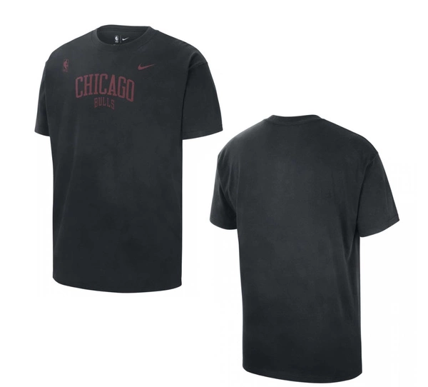 Czarna Koszulka Męska Nike DR6314010 S – Tee NBA Chicago Bulls