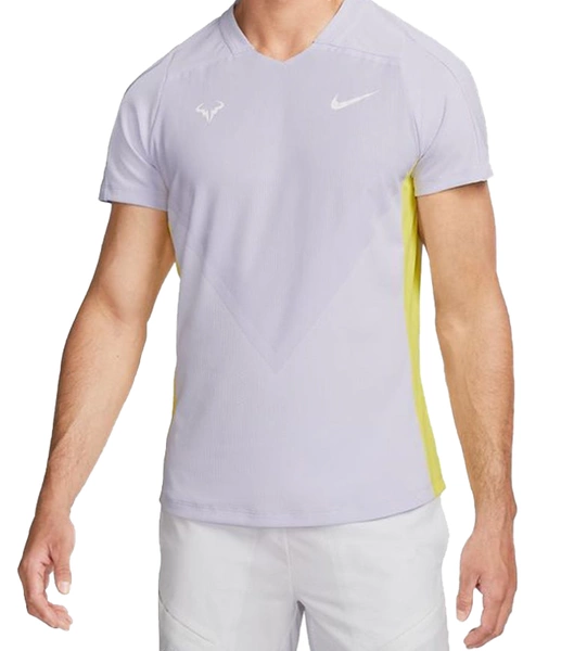 Koszulka Męska Nike - Tenisowa - Fioletowa - T-shirt - Rafael Nadal Court Dri-FIT ADV - DD8540-546 - Rozmiar M