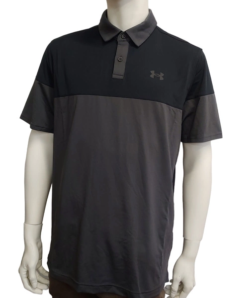 Czarna Koszulka Polo Męska Under Armour 1361825010 L HeatGear