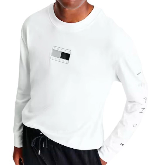 Męska Bluza Tommy Hilfiger Długi Rękaw DM0DM12554YBR r.S