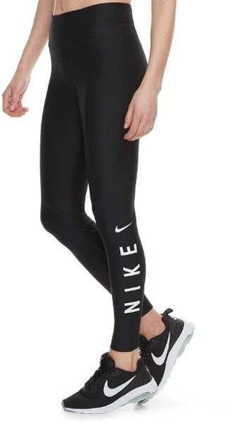 Czarne Damskie Legginsy Nike Power Victory 7/8 AH8438010 XS