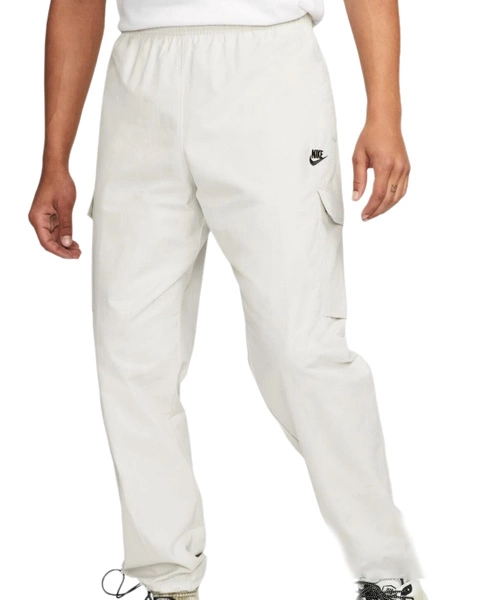 Jasnoszare Spodnie Męskie Nike Sportswear Repeat DX2033-072 r. XS