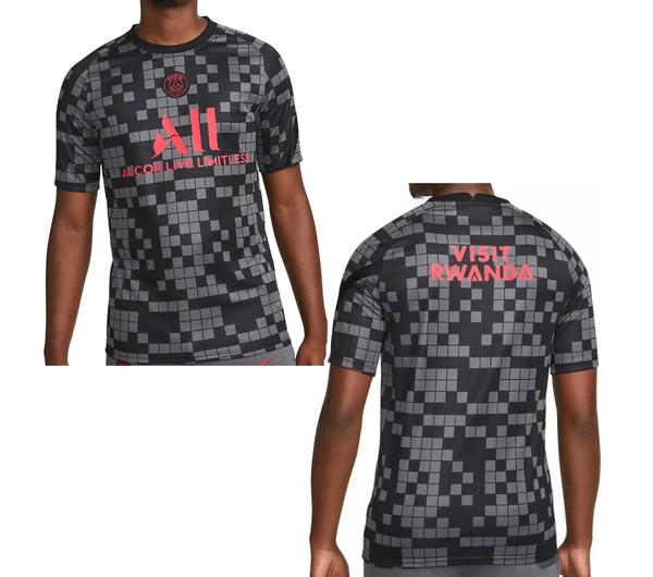 Męska Koszulka PSG Pre-Match Training 2021/22 DB7626-015 XL Multikolor