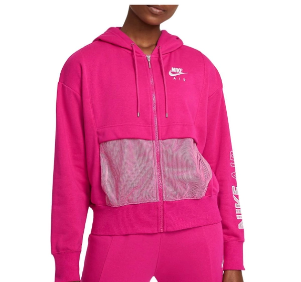 Nike Damska Bluza CZ8618615 S Różowa Air Z Kapturem
