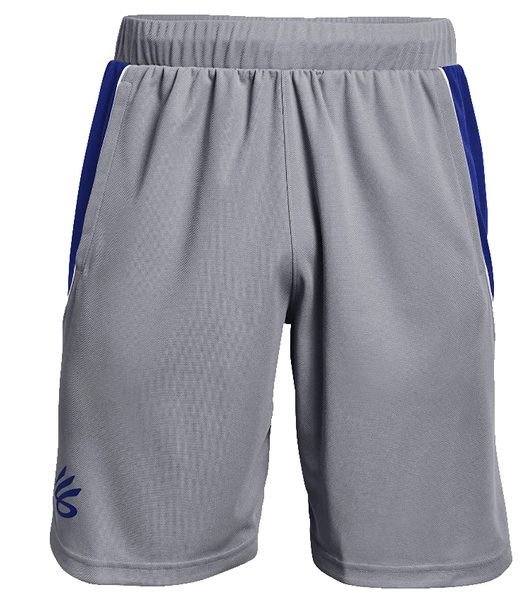 Szare z Niebieskim Męskie Spodenki Under Armour Loose 1362002035 L