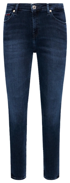 Spodnie Damskie Tommy Jeans Skinny Nora Niebieskie 24/28 DW0DW10314