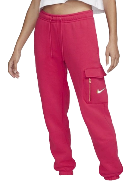 Czerwone spodnie Nike NSW Cargo DO2571-643 XL Luźne Bojówki