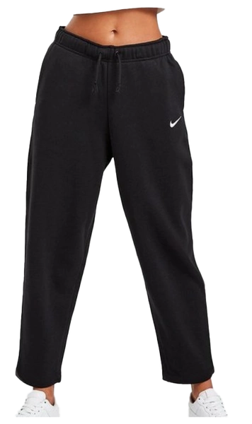 Czarne Spodnie Dresowe Nike DD5636-010 XS Damskie Fleece Loose Fit