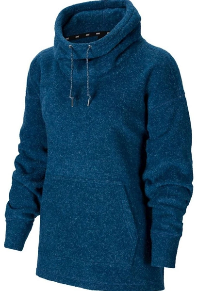 Niebieska Bluza Damska Nike CU6778460 S Therma Polar