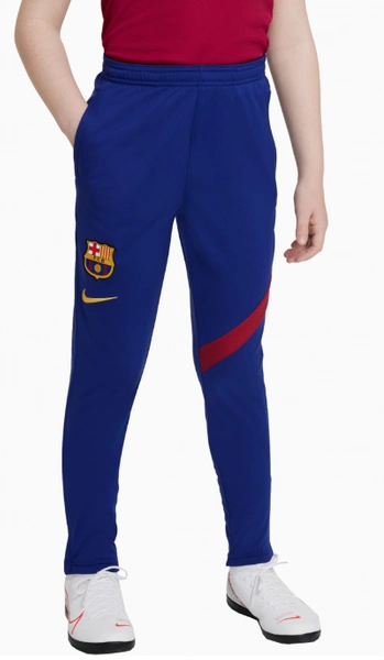 FC Barcelona Spodnie Junior Nike Academy Niebieskie XL DC0156459