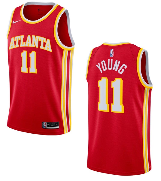Czerwona Koszulka NBA Hawks Young Icon Edition M