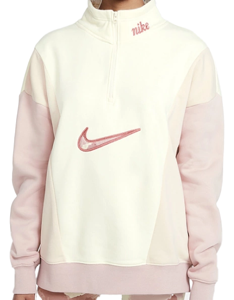 BLUZA  NIKE WMNS SPORTSWEAR 1/4 ZIP DM3835113 r. XS