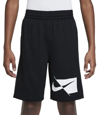 Spodenki Juniorskie Nike Dry Czarne S DN5216010