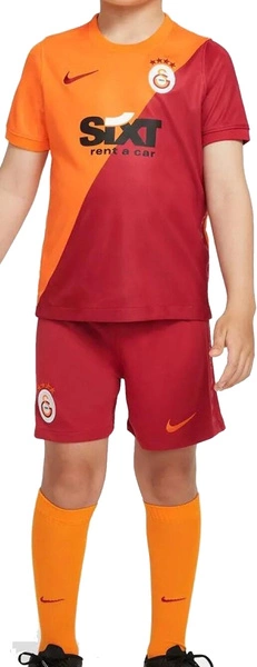 Czerwono-Żółty Komplet Nike Galatasaray dla Dzieci 116-122 cm