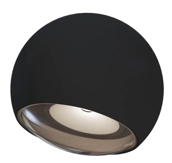 Kinkiet LED Maytoni Stream Czarny O032WL-L3B3K Zewnętrzny