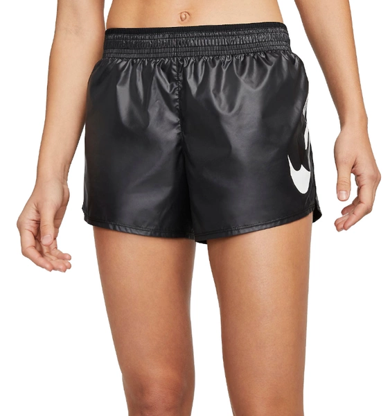 Nike Spodenki Damskie - Do Biegania - Szorty - Czarne - Rozmiar S - Dri-FIT Swoosh Run - DD6831010