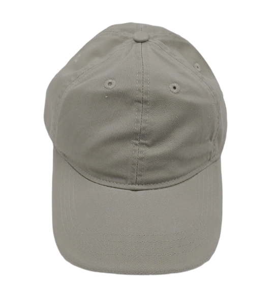 Beżowa Czapka z Daszkiem Regulowana Snapback Unisex