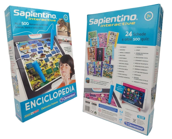 Sapientino Encyklopedia Interaktywna Język Włoski 24 Karty