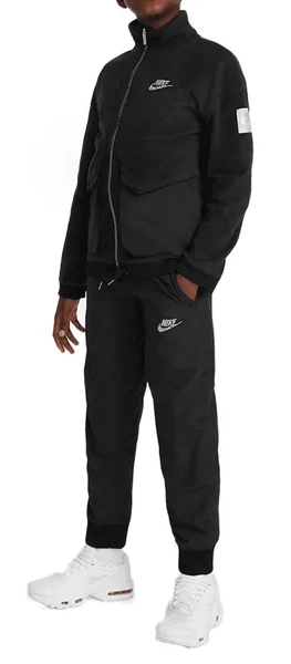Dres Juniorski Nike Sportswear Utility Czarny XL DJ5574010