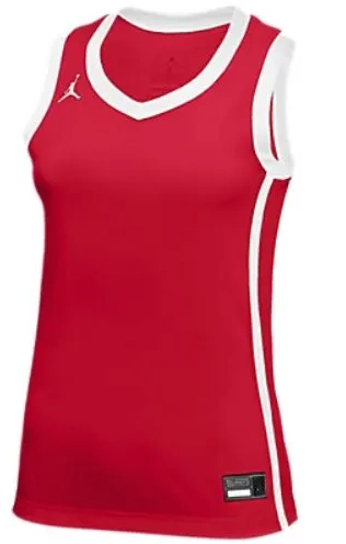 Koszulka damska Nike - Top Treningowy Czerwony - Rozmiar L - Air Jordan Dri-FIT - AT0540-658