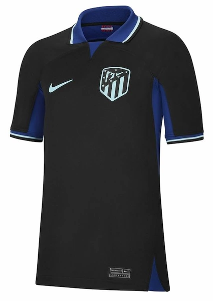 Czarna Koszulka Junior Nike Atlético de Madrid DJ7842011 S 128-137 cm